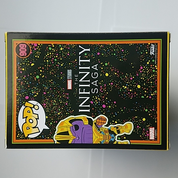 Funko Pop! Marvel: Black light - Infinity Saga Thanos, Captain Marvel, A… - Picture 12 of 12